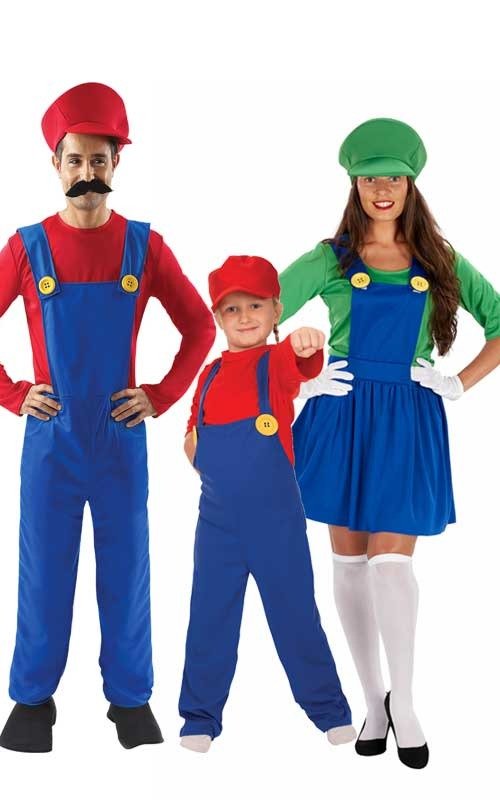 Plumber Family Group Costume - Fancydress.com