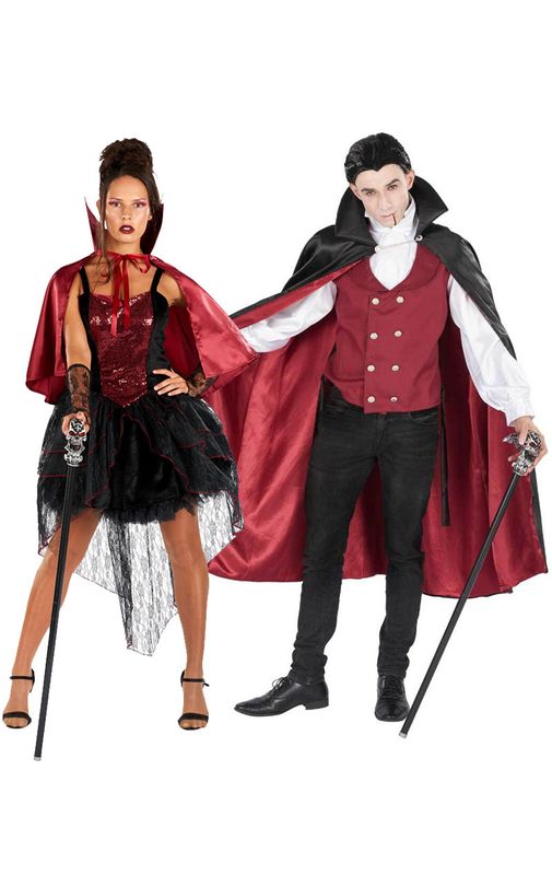 Sexy Vampiress & Vampire Couples Costume - Fancydress.com