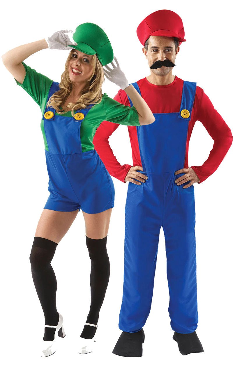 Super Mario & Luigi Couples Costume - Fancydress.com