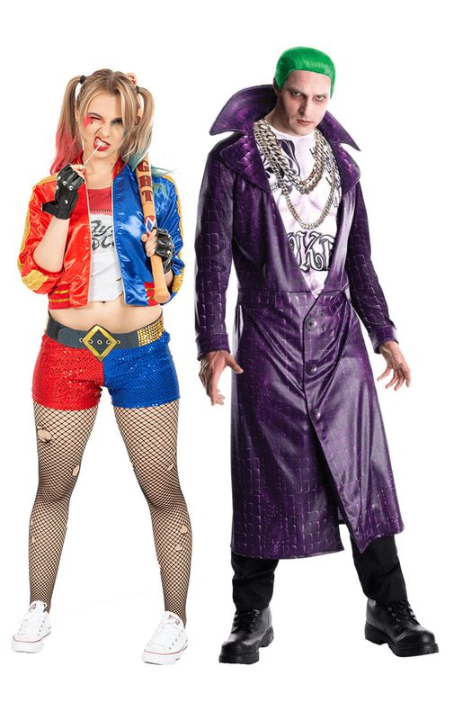 The Joker & Harley Quinn Couples Costume - Fancydress.com