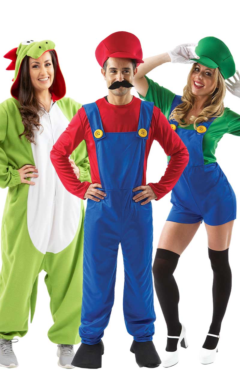 Video Game Family Group Costume - Fancydress.com