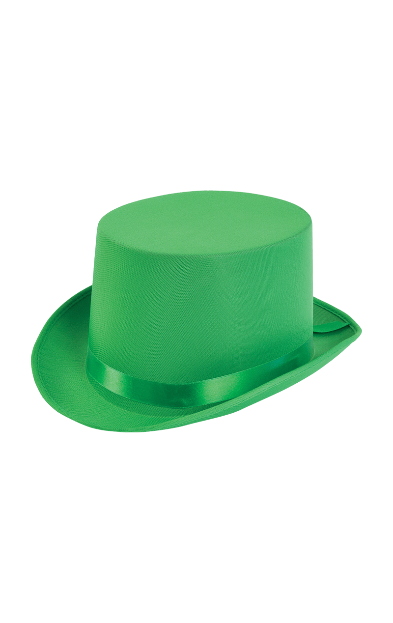 Unisex Green Top Hat Accessory