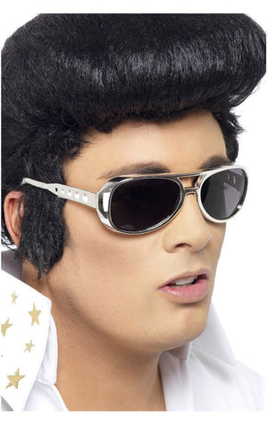 Elvis Shades Silver Accessoire
