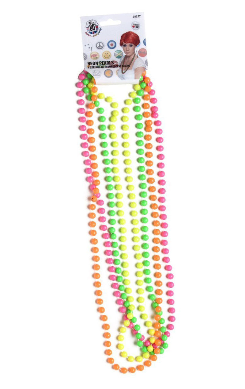 Accessoire de perles de fête néon