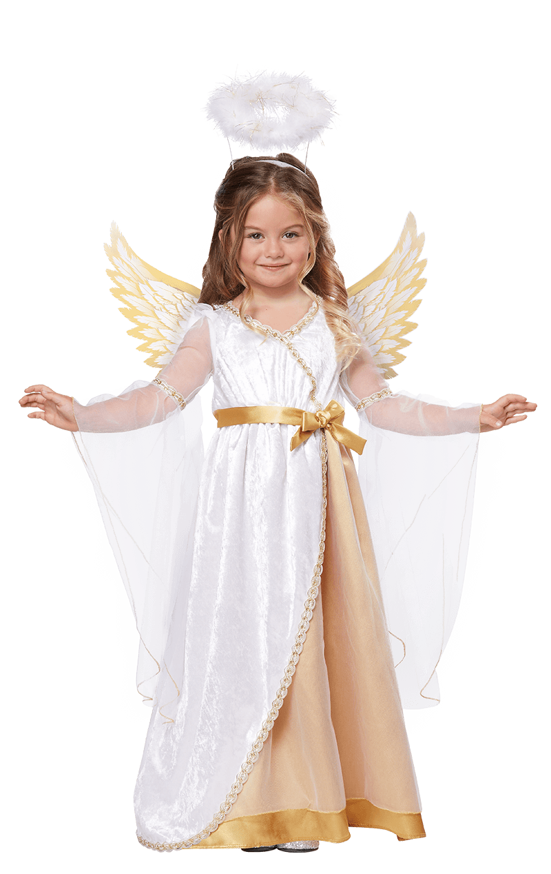 Costumes d'ange, ailes et halos