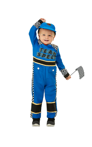 Costume de pilote de voiture de course pour enfants