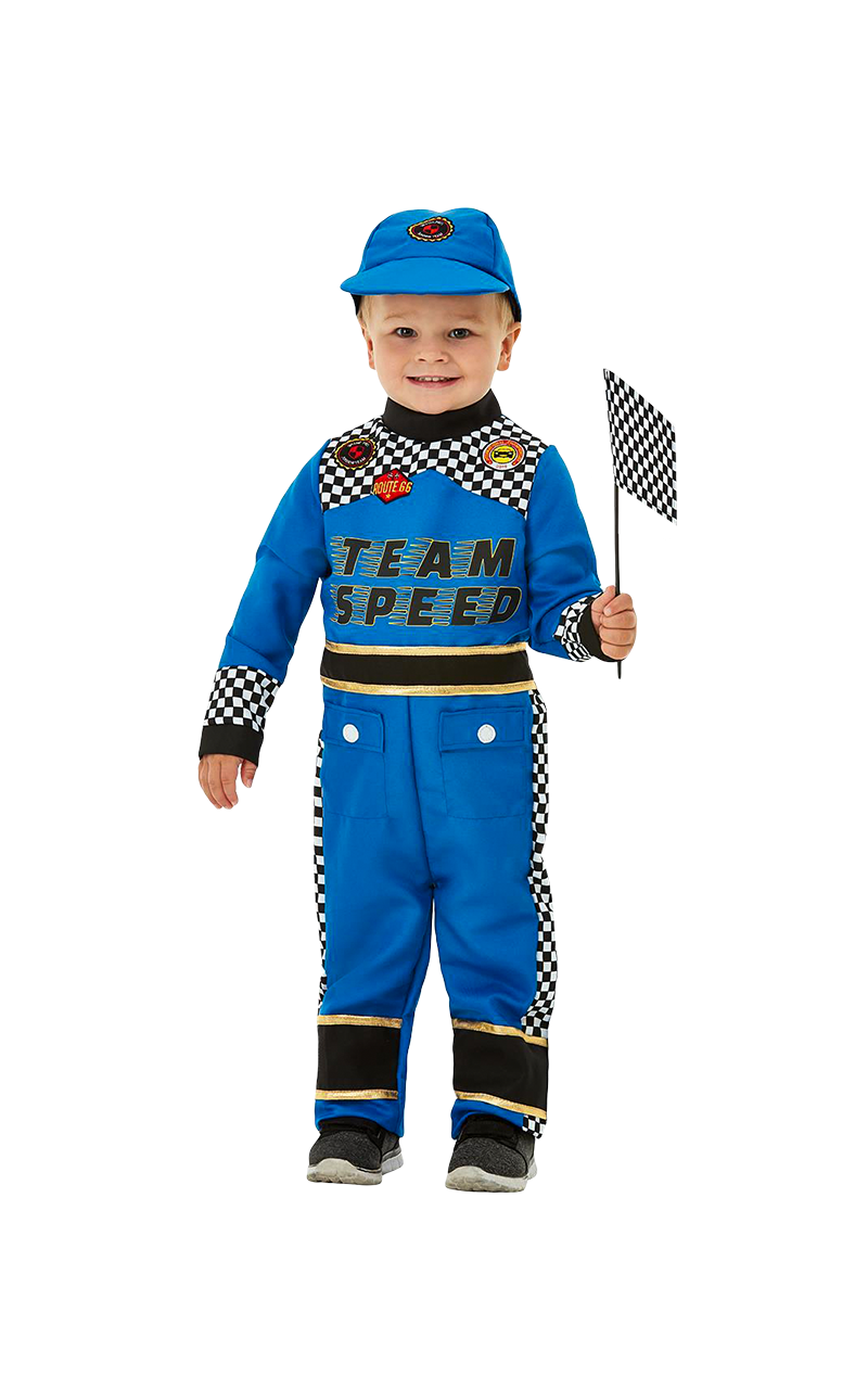 Kids Race Car Driver Kostüm