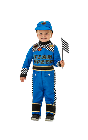 Costume de pilote de voiture de course pour enfants