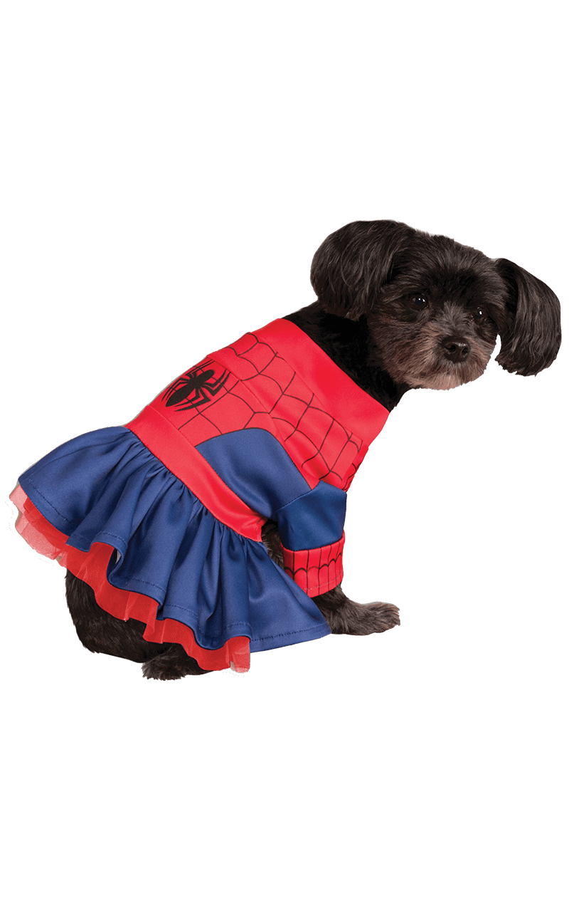 Spider-Girl-Hundekostüm