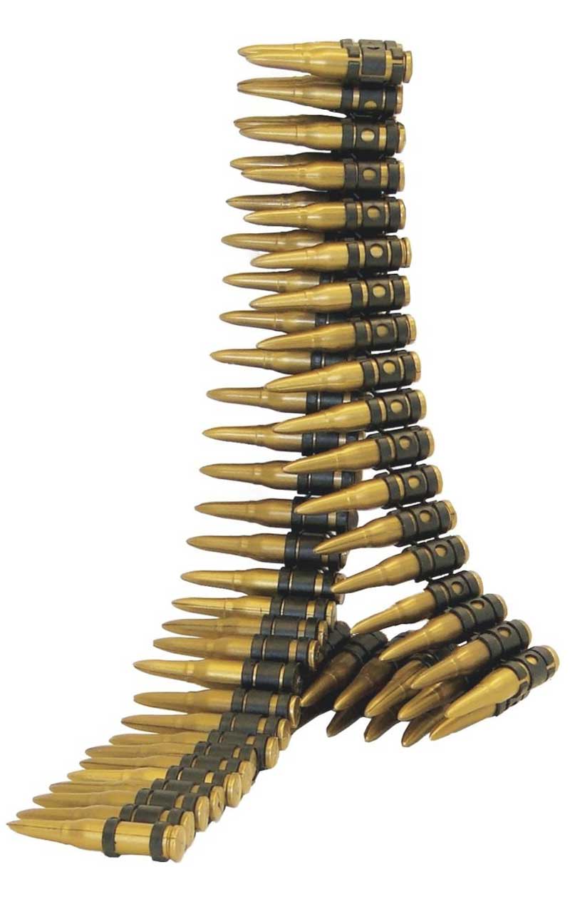 Ceinture à balles pour munitions de l'armée - 150 cm