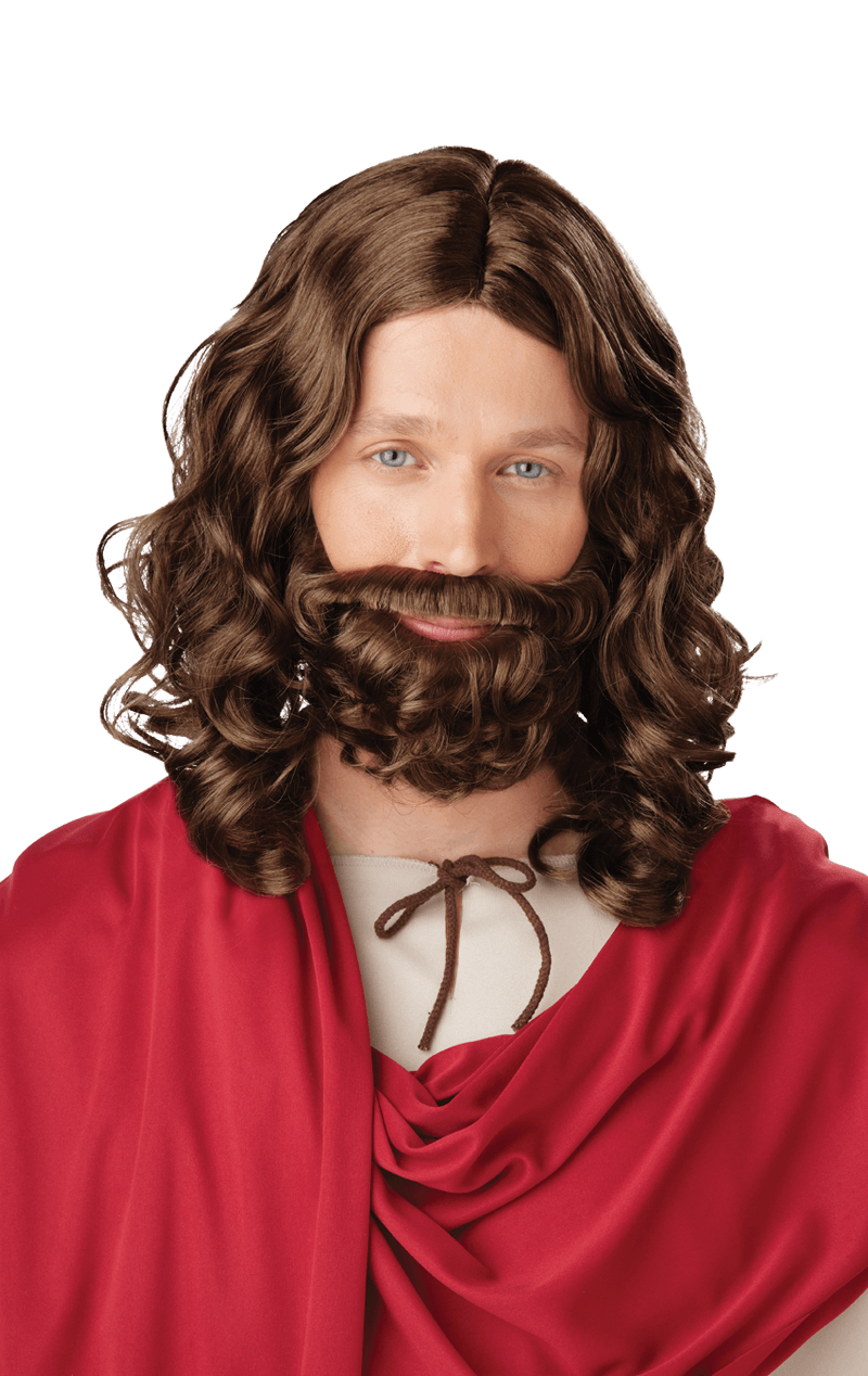 Perruque et barbe de Jésus
