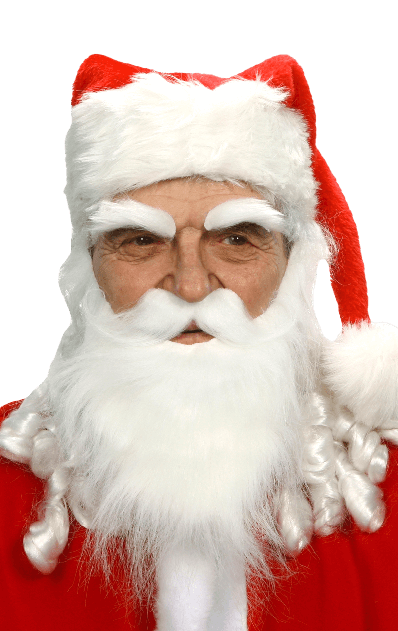 Santa Beard and Eyebrows Set