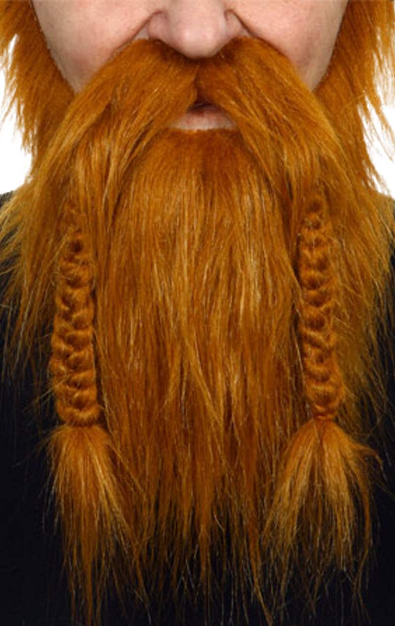 Viking Beard Auburn Accessory