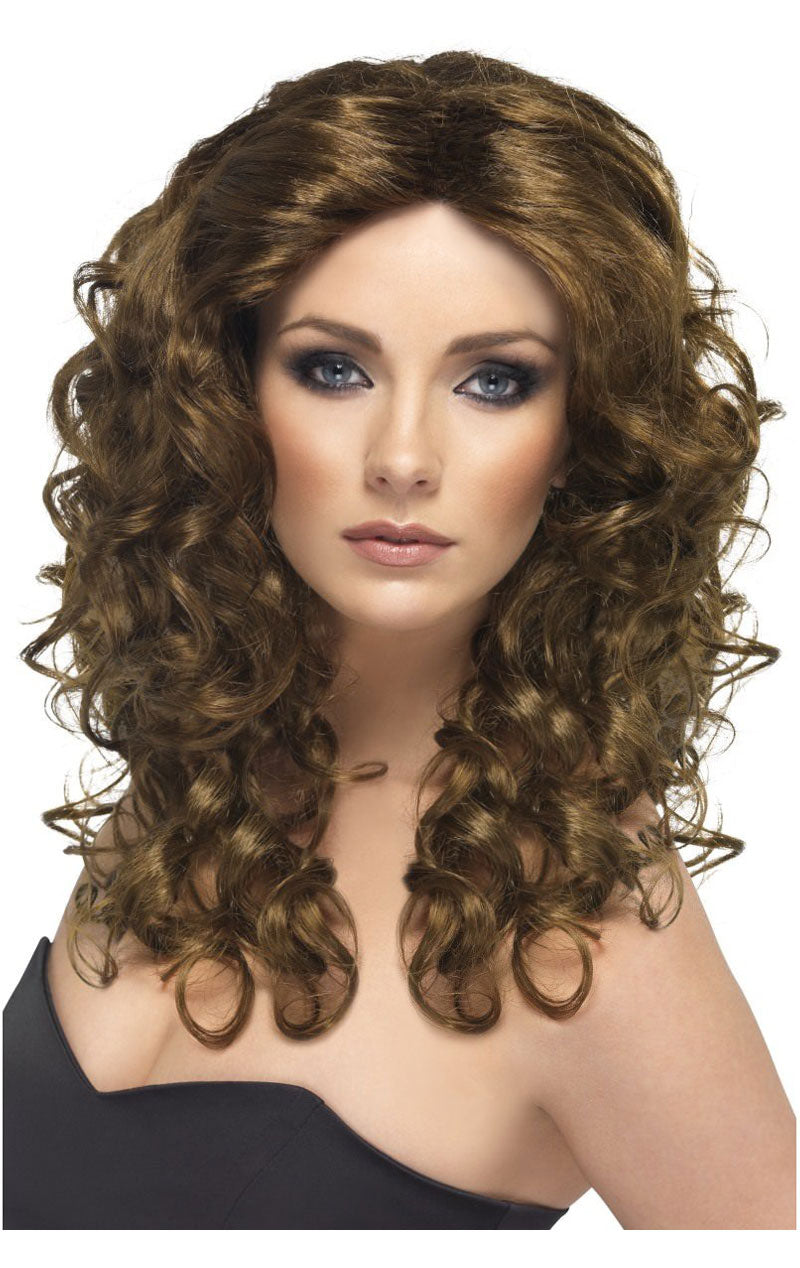 Brown Glamour Wig