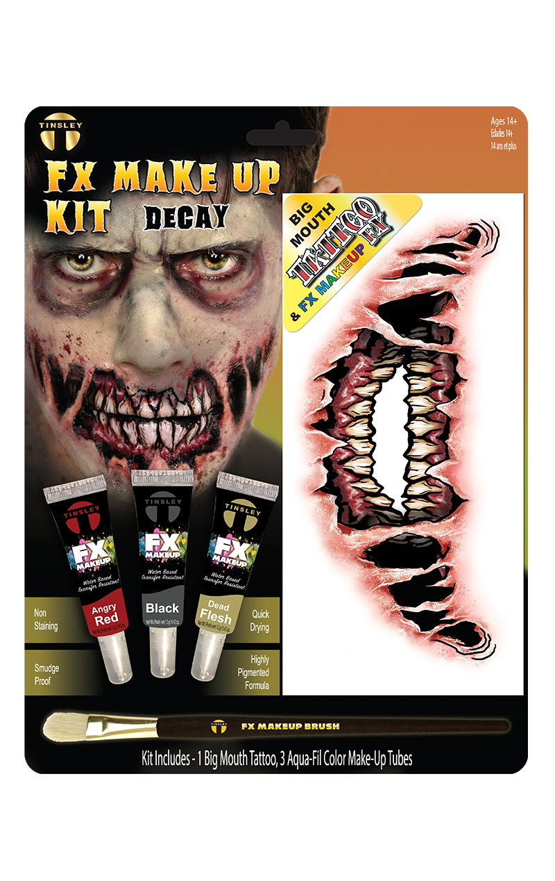 Zombie -Make -up -Kit