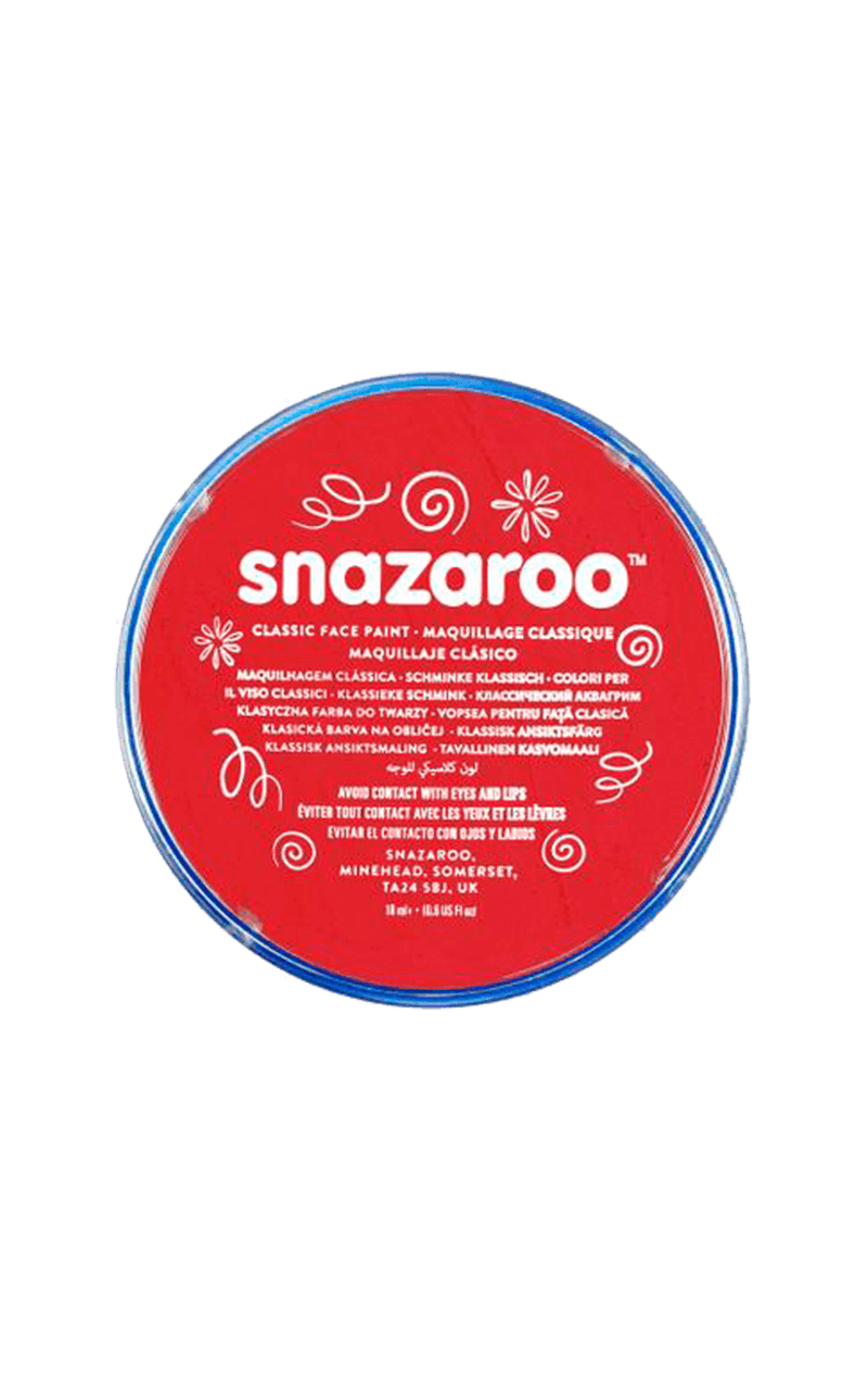 Red Snazaroo Face Paint