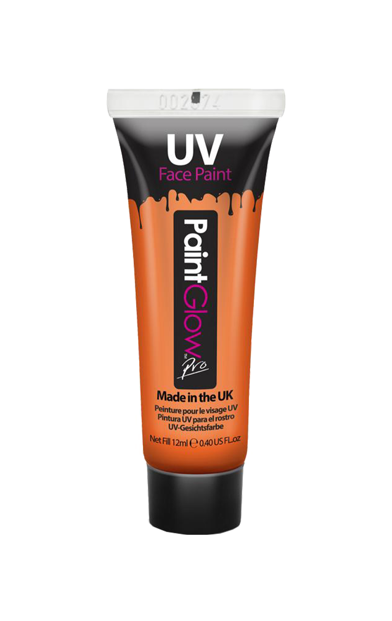 Orange UV Body & Face Paint