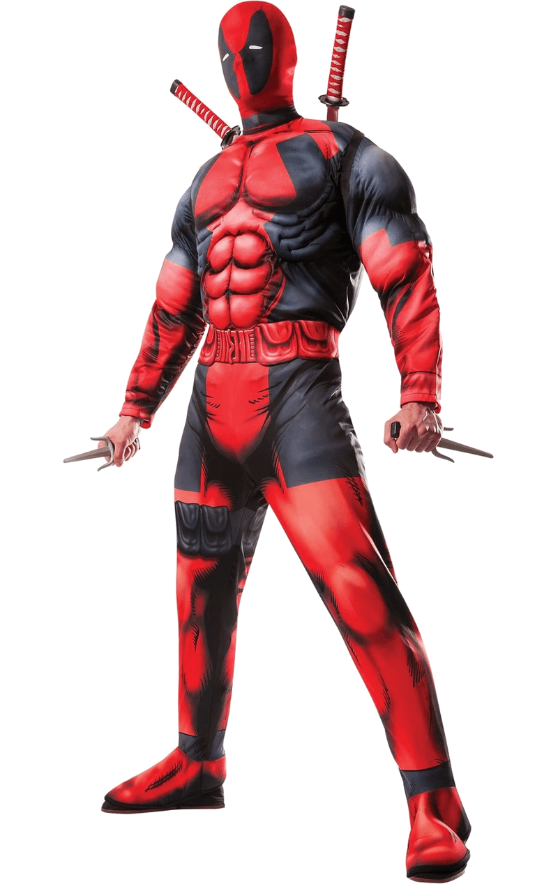 Mens Classic Marvel Deadpool Costume