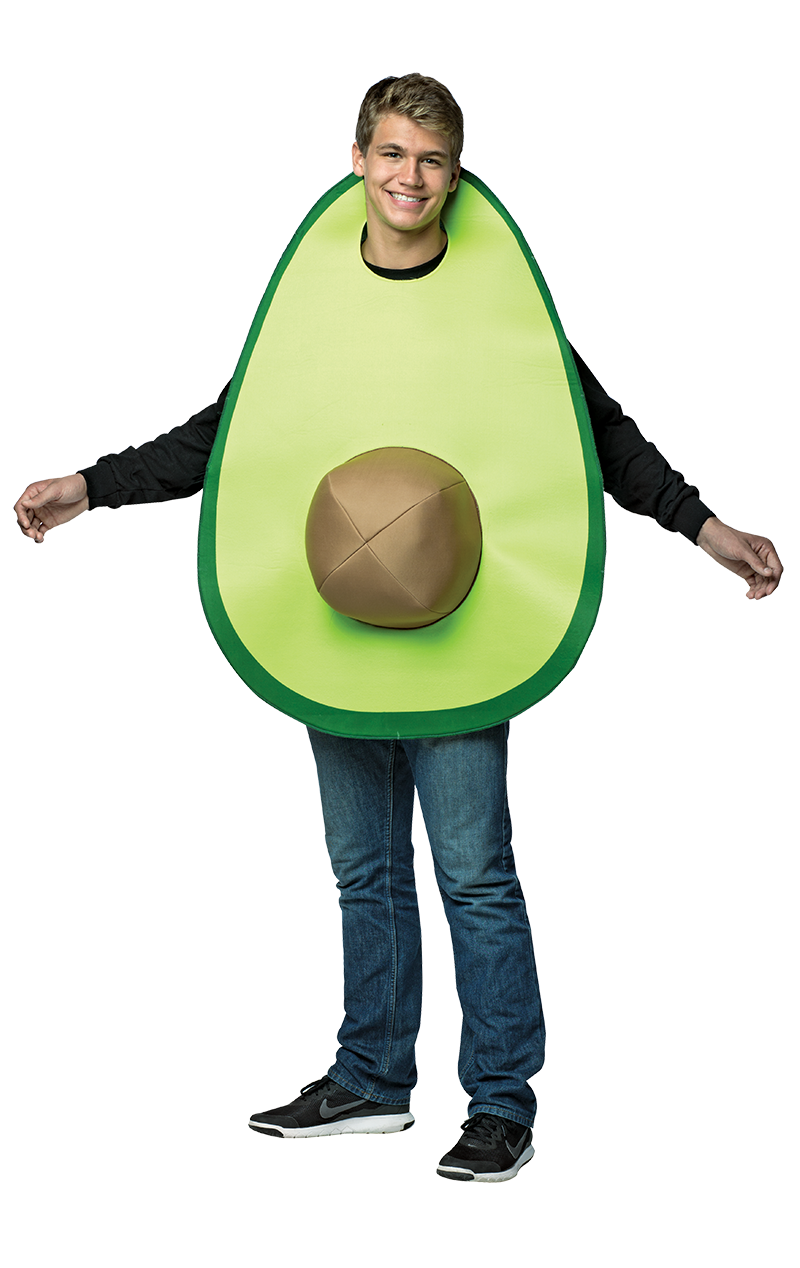 Erwachsene Avocado -Kostüm