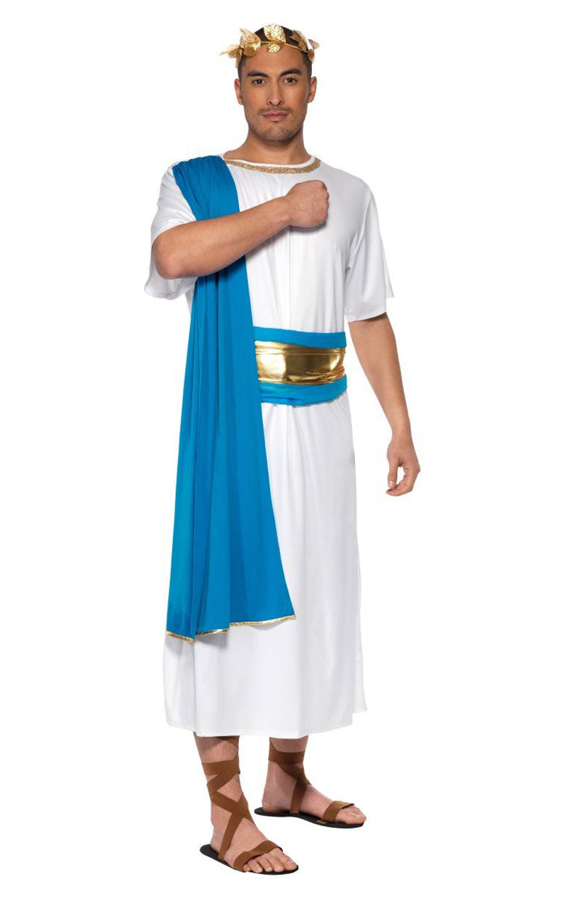 Mens Greek Roman Senator Costume - fancydress.com