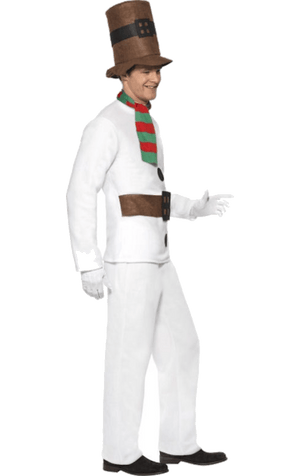 Kostüm für einen erwachsenen Schneemann -Anzug