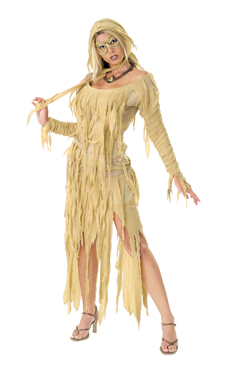 Damen Mumien Queen -Kostüm