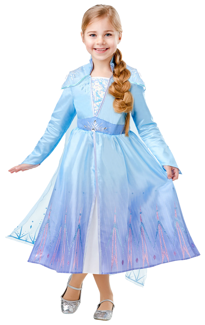 Kinder Disney Frozen 2 Queen Elsa Kostüm