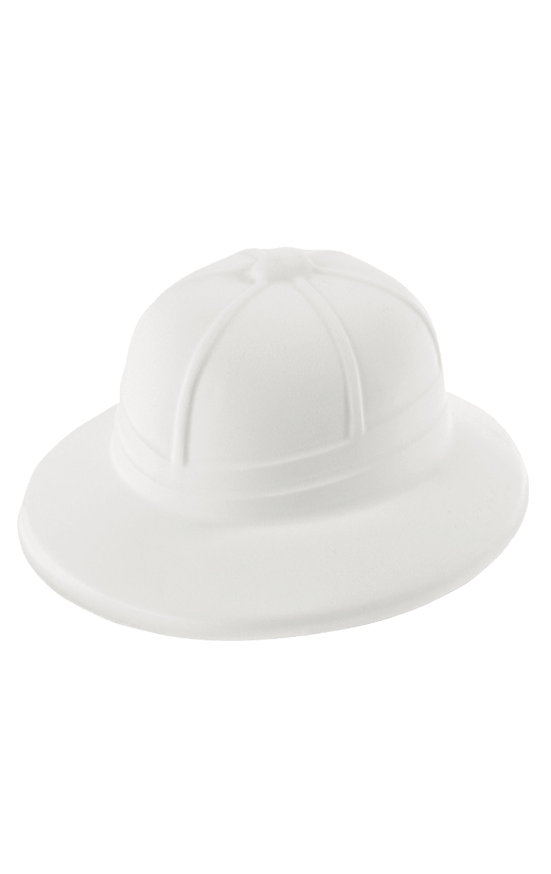 White Safari Hat