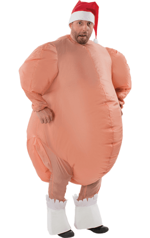 Adult Inflatable Xmas Turkey Costume