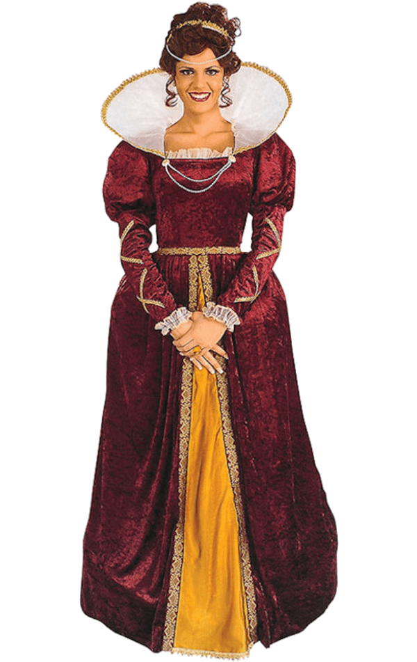 Erwachsene Königin Elizabeth Kostüm