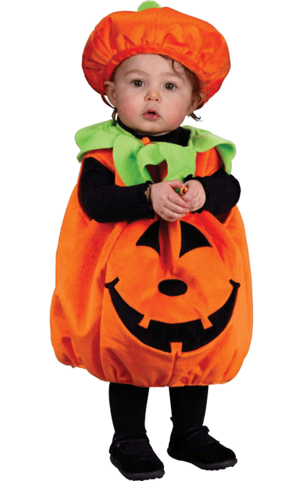 Baby Orange Pumpkin Costume