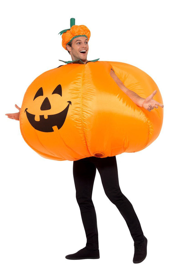 Adult Inflatable Pumpkin Costume - fancydress.com - Fancydress.com