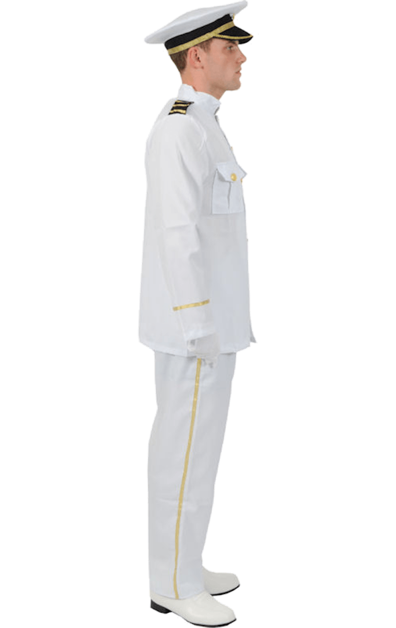 Kostüm des Erwachsenen -Marineoffiziers