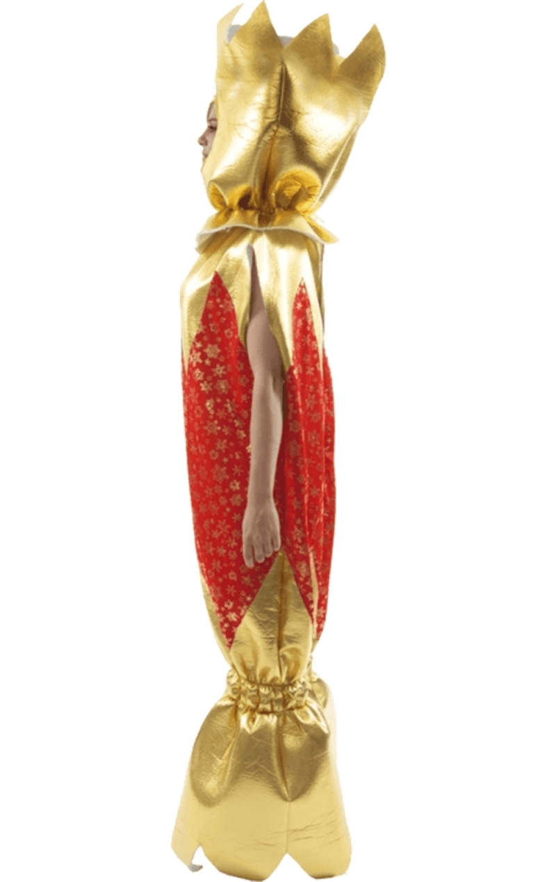 Adult Red Christmas Cracker Costume