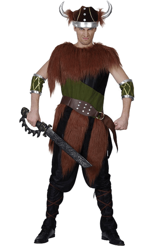 Kostüm für erwachsene Pelz Viking Man