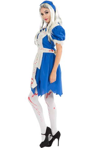 Frauen dunkle Alice im Wunderland Halloween Kostüm