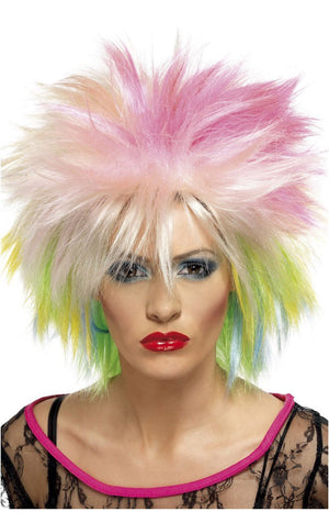 Colourful 80s Wig