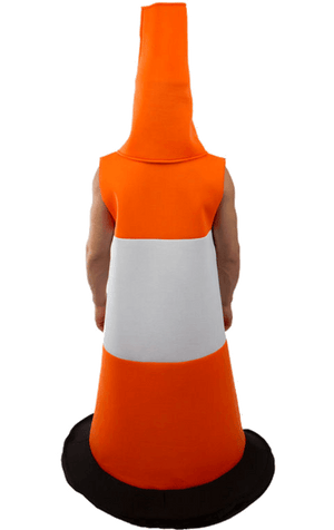Kostüm des Verkehrskegelkegels für Erwachsene