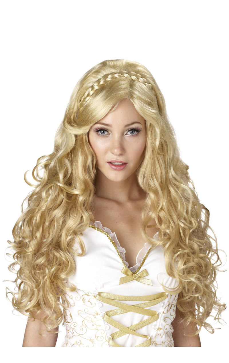 Perruque Blonde Déesse Mythique