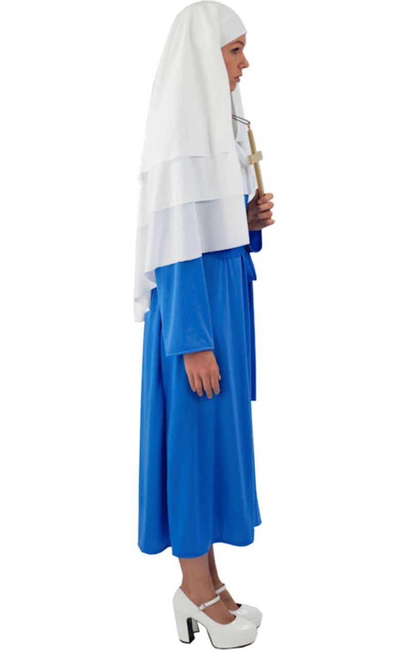 Adult Blue Nun Costume