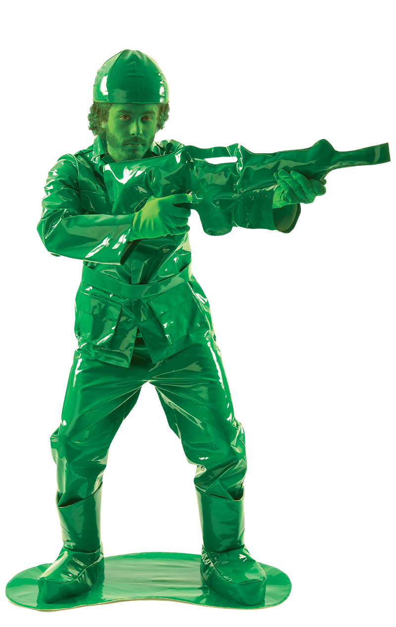 Adult Toy Green Army Man Costume