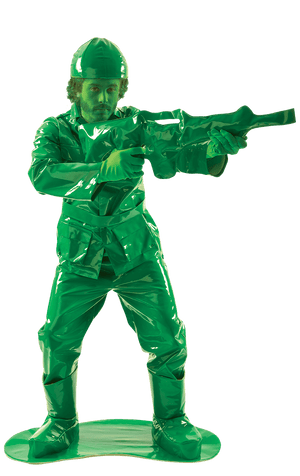 Costume d'homme de l'armée verte pour adulte