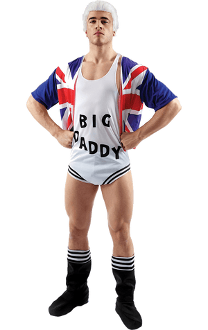 Mens Big Daddy Wrestler Costume