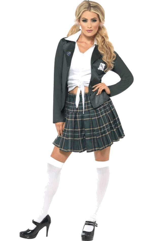Adult Schoolgirl Britney Popstar Costume