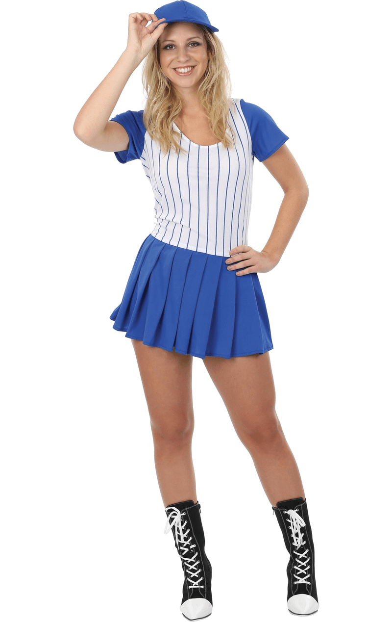 Damen Baseball Girl Kostüm