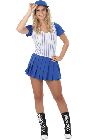 Damen Baseball Girl Kostüm