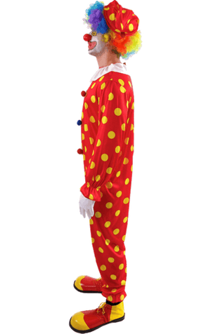 Erwachsene Bobles das Clown -Outfit