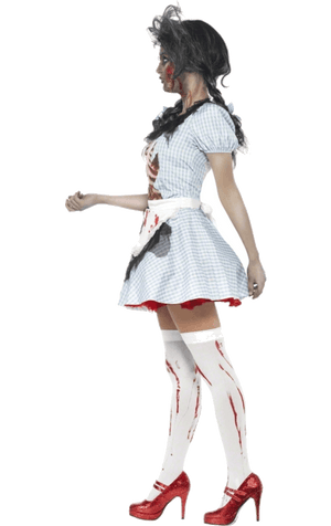Frauen Zombie Halloween Dorothy Kostüm