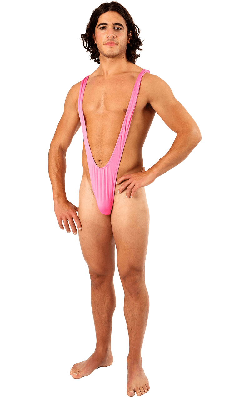 Adult Hot Pink Borat Mankini