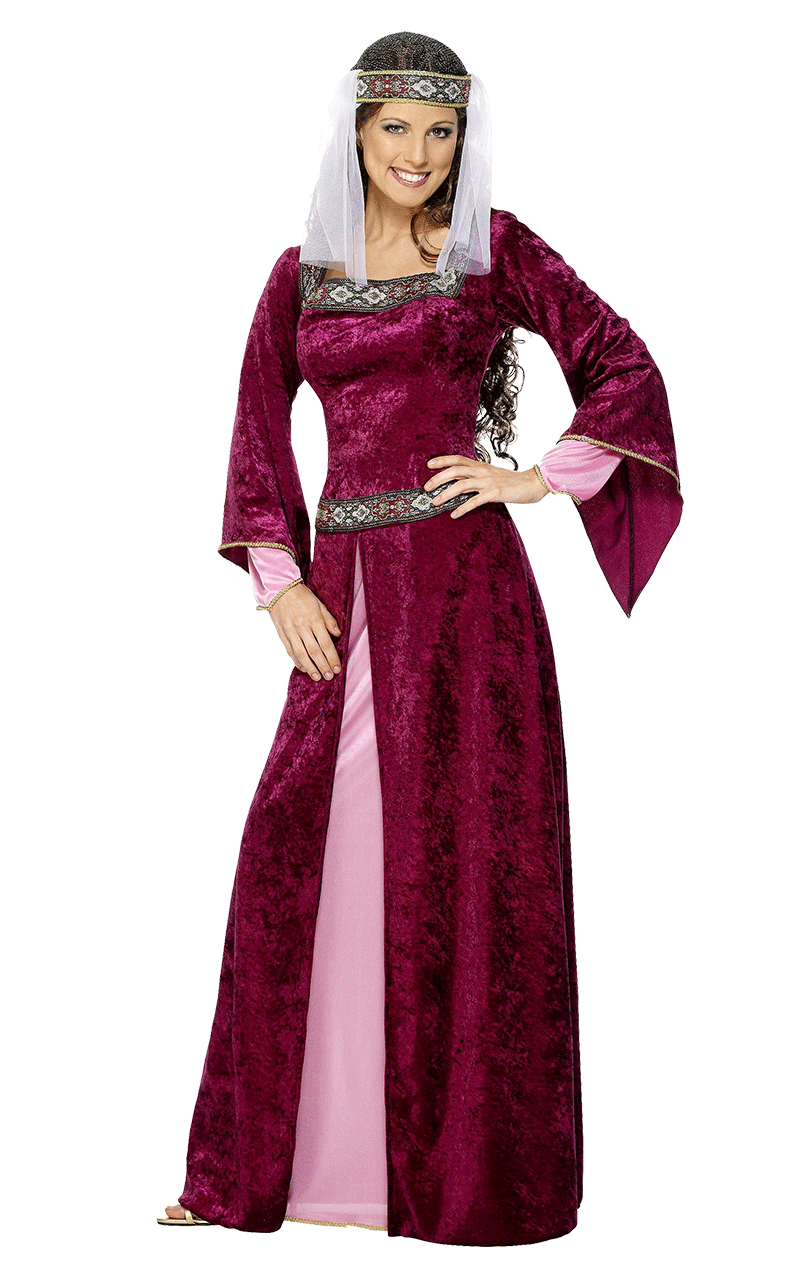 Womens Red Maid Marion Costume